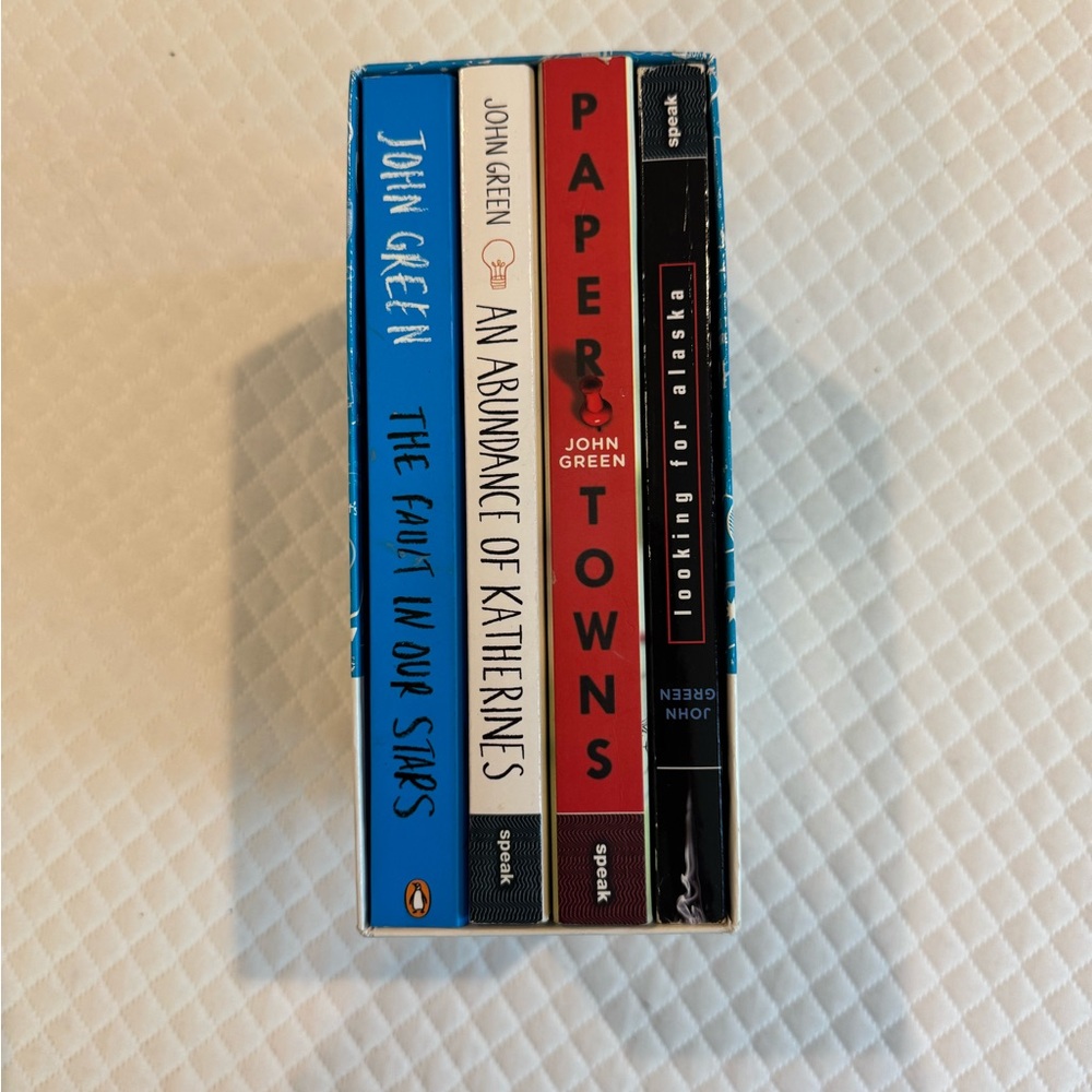 John Green Boxed Set - 4 Books